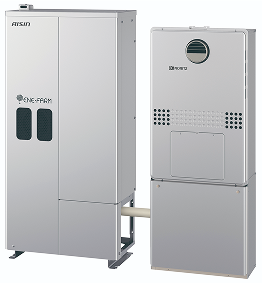 家庭用燃料電池エネファームの設備の画像